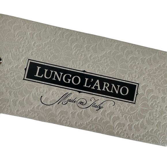 Lungo L'Arno NWT White Beaded 100% Linen Tank Blouse Made In Italy Size L - Picture 5 of 8